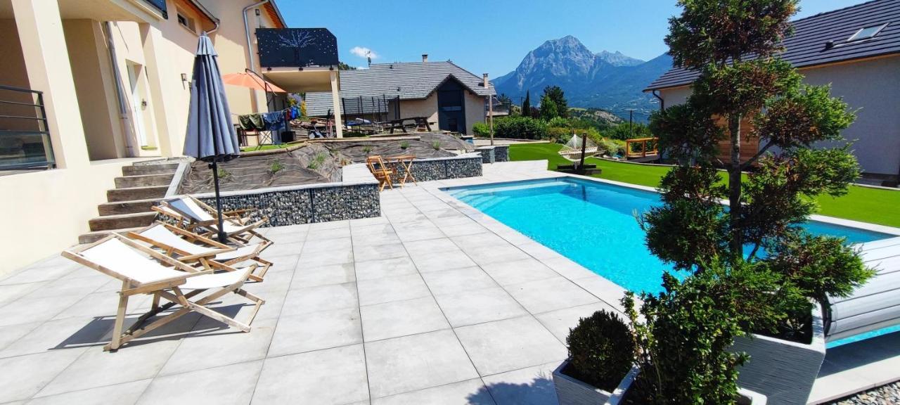 Chambre Vue Lac Av Piscine Prunières Kültér fotó